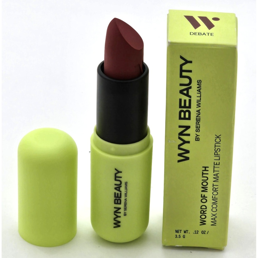 Wyn Beauty Word Of Mouth Max Comfort Matte Lipstick‎ - DEBATE - .12oz/3.5G